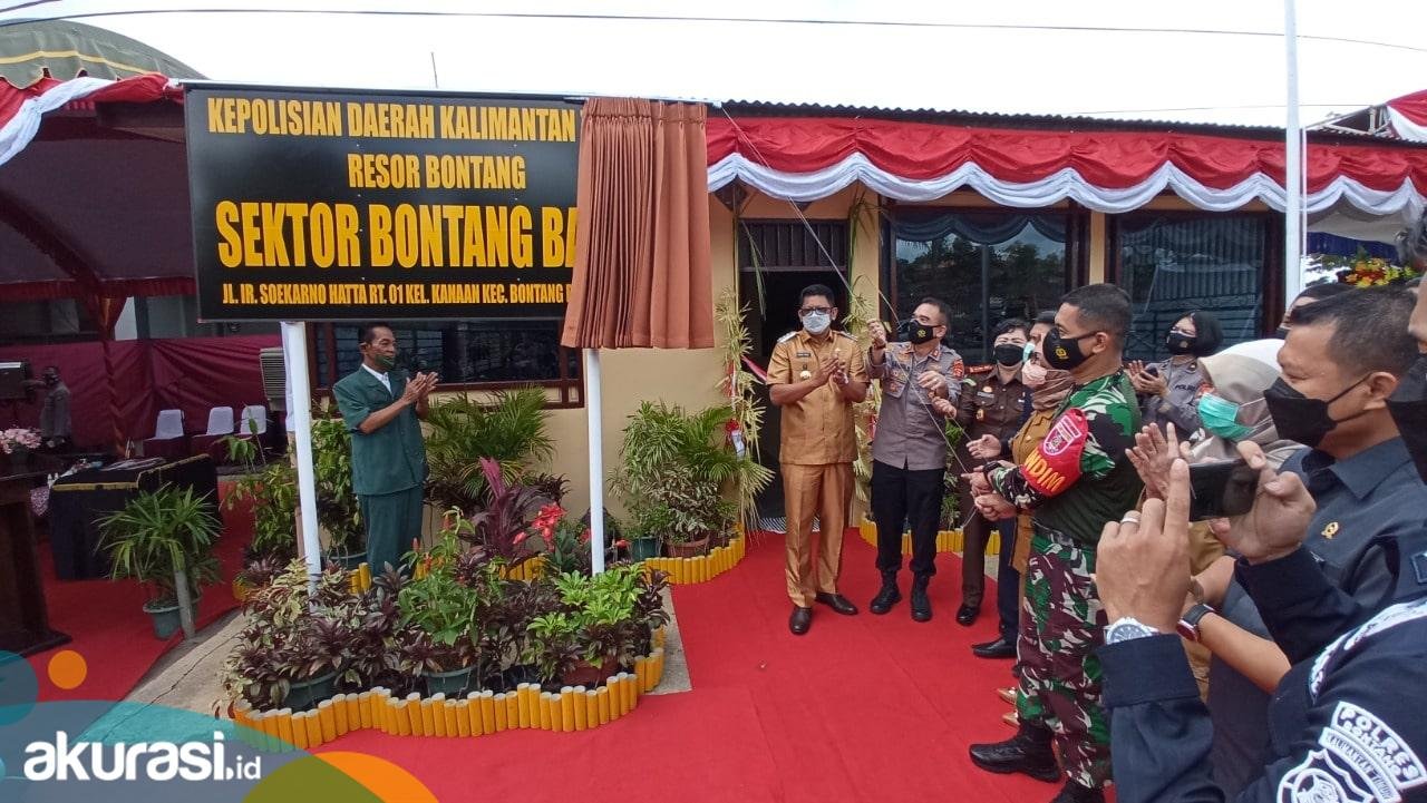 Bangunan Polsek Bontang Barat Berstatus Pinjam Pakai, Ketua DPRD Bontang Dukung Pembangunan Kantor Permanen 