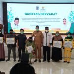 Baznas Berikan Santunan Ramadan kepada 1.594 Mustahik se-Kota Bontang