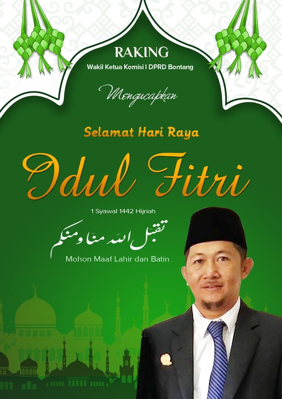 Raking Ucapan Hari Raya Idulfitri 1442 Hijriah