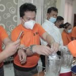 Narkotika Senilai Rp16 Miliar Dimusnahkan, Dilarutkan ke Kloset Usia Diblender Bersama Ganja dan Ekstansi