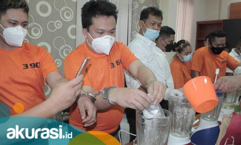 Narkotika Senilai Rp16 Miliar Dimusnahkan, Dilarutkan ke Kloset Usia Diblender Bersama Ganja dan Ekstansi