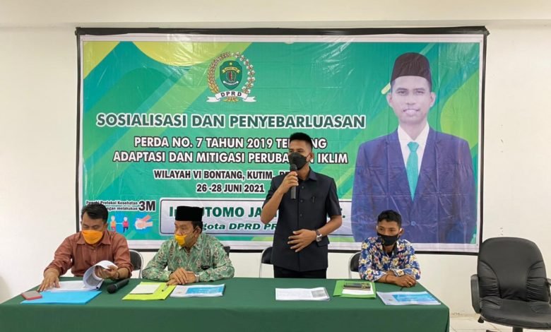 Sutomo Jabir Harap Penyusunan Juknis Perda Adaptasi dan Mitigasi Perubahan Iklim Libatkan Akademisi
