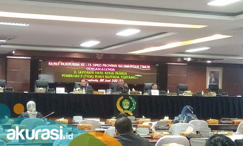 Belum Laksanakan Uji Publik, DPRD Kaltim Putuskan Perpanjang Masa Kerja Tiga Pansus Raperda