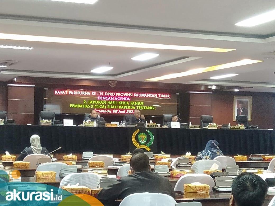 Belum Laksanakan Uji Publik, DPRD Kaltim Putuskan Perpanjang Masa Kerja Tiga Pansus Raperda