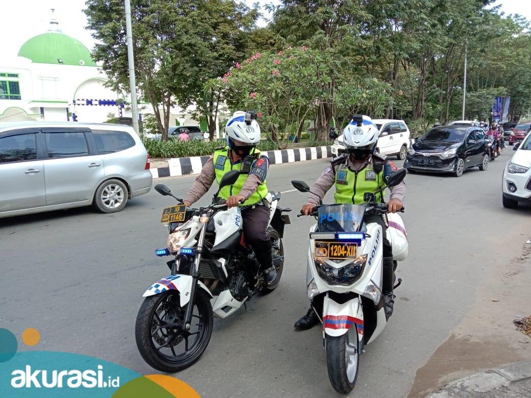 Hari Pertama Penerapan Mobile E-Tilang, Satlantas Polresta Samarinda Dapati 10 Pelanggar
