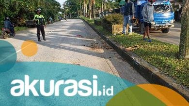 Laju Motor Kebablasan, Kecelakaan Jalan Poros Samarinda-Tenggarong Makan Korban