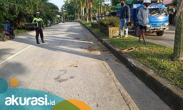 Laju Motor Kebablasan, Kecelakaan Jalan Poros Samarinda-Tenggarong Makan Korban
