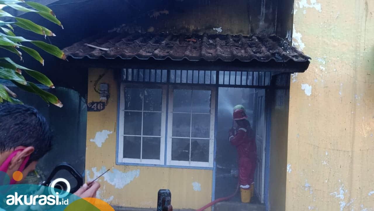 Satu Rumah Hangus Dilahap Si Jago Merah