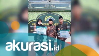 Raih Prestasi MTQ ke-42 Tingkat Kaltim, Dua Siswa Harumkan Nama SMP Vidatra