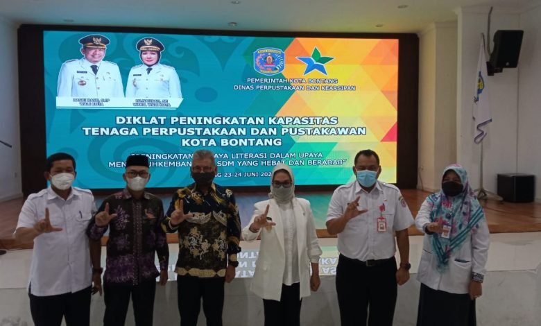 DPK Bontang Gelar Diklat Peningkatan Kapasitas Tenaga Perpustakaan dan Pustakawan