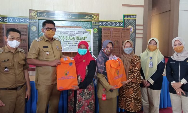 Pos Siaga HEBAT Hadir di Bontang Barat, Ajak Tingkatkan Pelayanan Arsip Keluarga