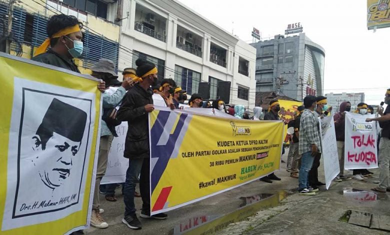 Demo Ricuh Partai Golkar, AMPG Kaltim Klaim Hanya Ingin Mengamankan Rumah Mereka