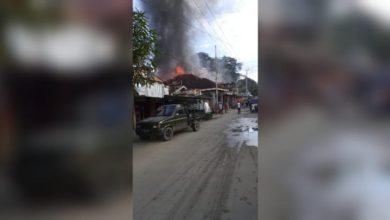 Korsleting Listrik, 11 Bangunan Hangus Terbakar di Samarinda
