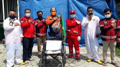 Loper Koran Disabilitas di Samarinda Giat Bekerja Hingga Ajal