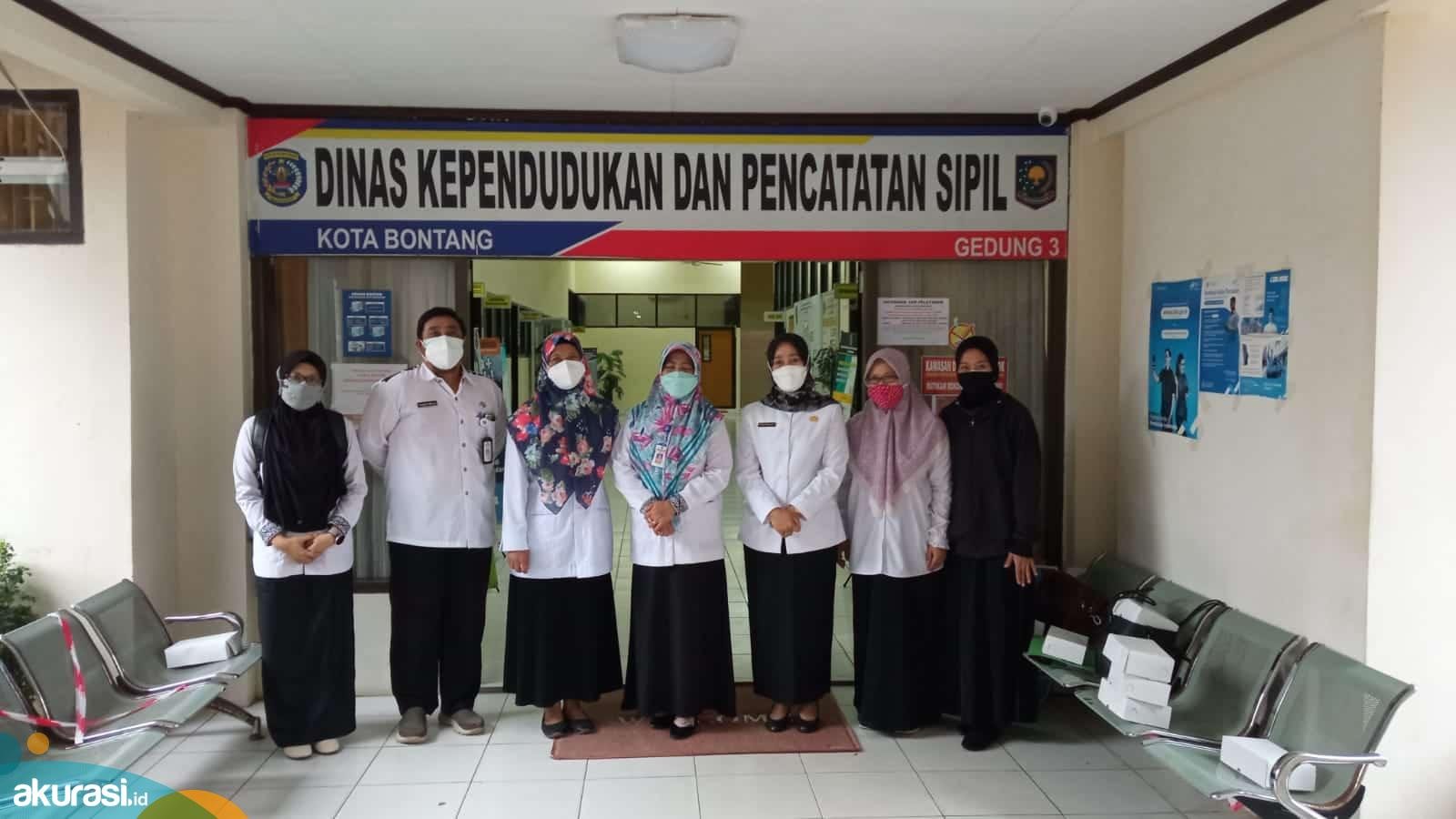 Tinjau Kondisi Arsip OPD, Dinas Perpustakaan dan Kearsipan Sambangi Disdukcapil