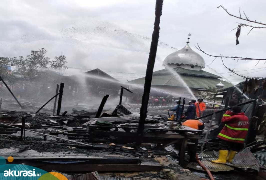 Kronologis Kasus Ledakan Disusul Kebakaran di Loa Janan Ilir, 7 Rumah Ludes Dilahap Api
