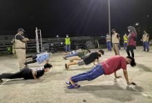 Kedapatan Langgar PPKM Mikro, Puluhan Remaja di Kelurahan Satimpo Dihukum Push Up