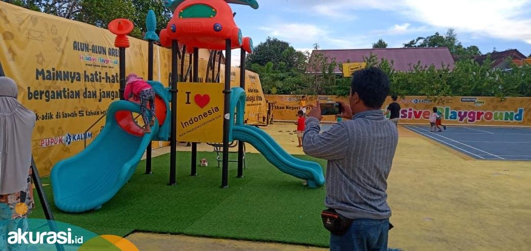 Menilik Taman Bermain Warga Kelurahan Api-Api, Sepetak Ruang Keceriaan di Tengah Himpitan Kota
