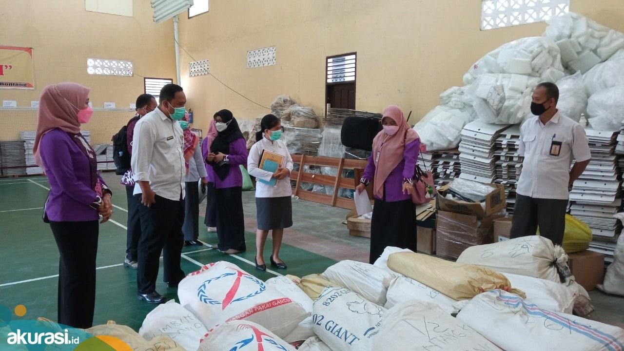 Verifikasi Arsip, Dinas Perpustakaan dan Kearsipan Sambangi KPU Bontang