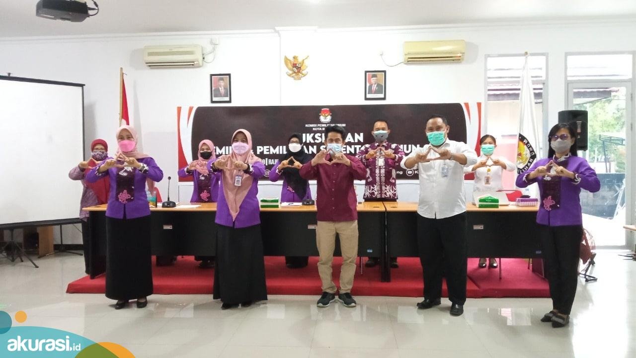 Verifikasi Arsip, Dinas Perpustakaan dan Kearsipan Sambangi KPU Bontang