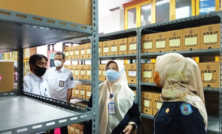 Pengelolaan Kearsipan Sekretariat DPRD Dinilai Baik Lembaga Kearsipan Daerah Bontang