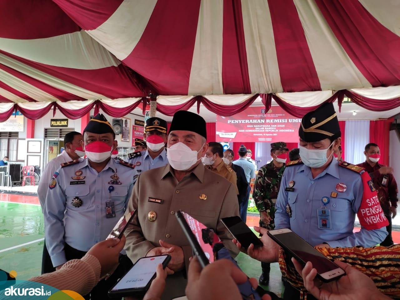 Kado HUT Kemerdekaan, 6.355 Warga Binaan Se-Kaltimtara Dapat Remisi, 101 Orang Langsung Bebas 