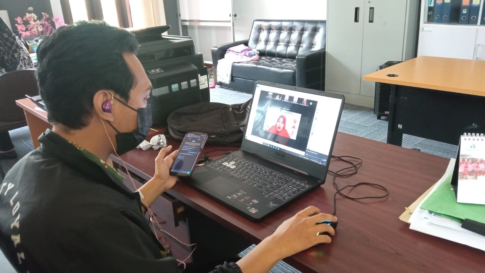 Ratusan Siswa PAUD Ikut Webinar Raih Kemerdekaan dari Covid-19 Garapan DPK Bontang