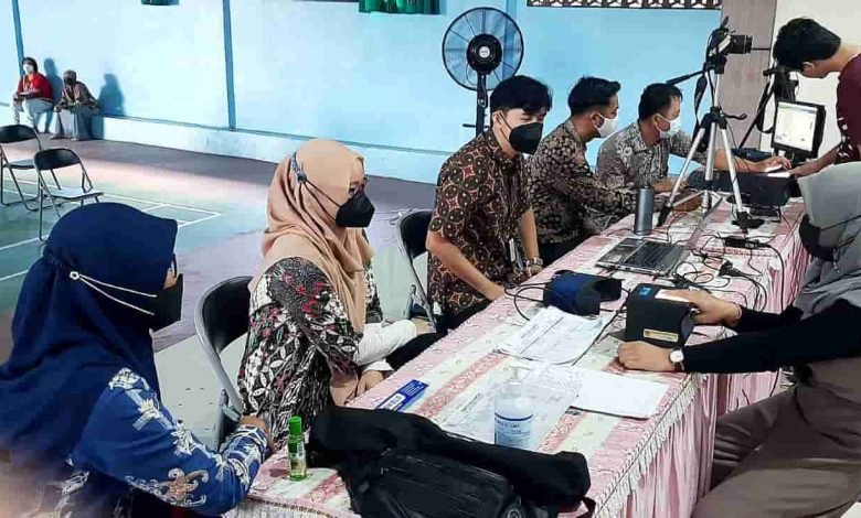 Kejar Capaian Perekaman EKTP, Disdukcapil Bontang Jemput Bola