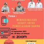 DPK Bontang Gelar Webinar Bertemakan Gadget, Sasar Pelajar SLTP dan SLTA