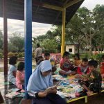 Perpustakaan Keliling DPK Bontang Kembali Hadir di Taman Adipura Bontang Kuala
