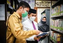 Ketua DPRD Bontang Andi Faiz Acungkan Jempol Atas Prestasi Persputakaan Mercusuar
