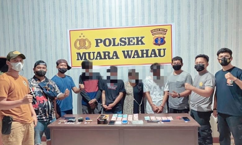 Ibu-Ibu Jadi Otak Bisnis Narkotika di Muara Wahau, Diamankan Bersama 3 Orang Pemuda