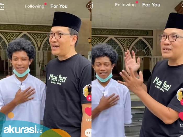 Anak Sultan di Subang Viral, Rendah Hati dan Sambut Jamaah Masjid