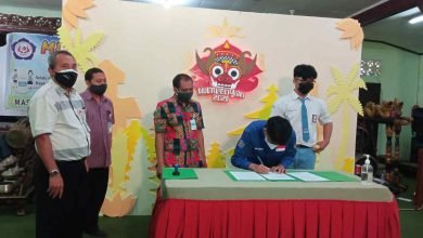 Sertijab OSIS SMA Vidatra Periode 2021-2022 Dinakhodai Revanza Rekvi Adhitama