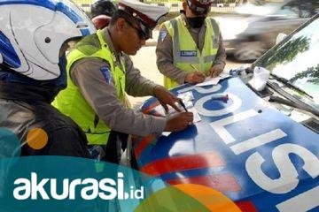 Motor Tanpa Stiker Hologram Diincar Polisi, Segini Besaran Tilangnya