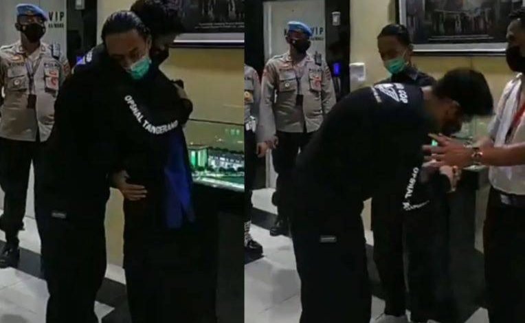 Oknum Polisi “Smackdown” Mahasiswa Minta Maaf