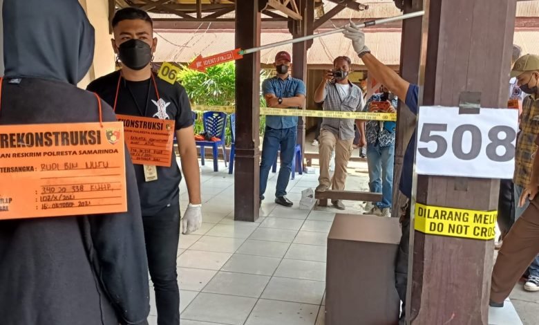 Rekonstruksi Pembunuhan di Kamar Hotel 508, Tersangka Lakoni 53 Adegan