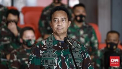 KSAD Andika Calon Tunggal Panglima TNI