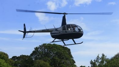 Helikopter Rombongan Jokowi Sambar Pohon di Rangkasbitung, 3 Warga Tertimpa