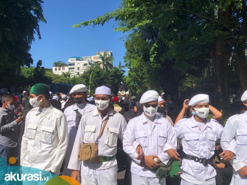 Akses Ditutup Polisi, Massa Reuni 212: Kami Bukan Teroris