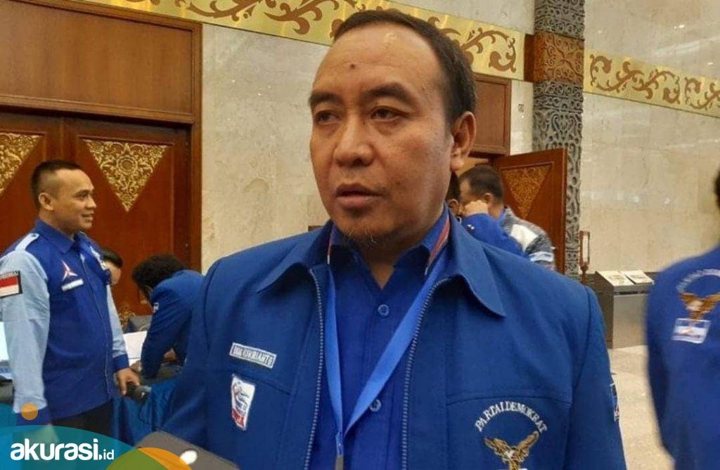 Soal penangkapan Bupati PPU, Ketua Departemen Hukum dan HAM DPP Partai Demokrat Didik Mukrianto - Akurasi.id