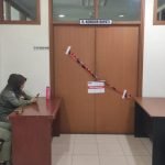 Ruang pejabat publik di PPU disegel KPK. Dugaan, KPK OTT Bupati PPU. (istimewa)