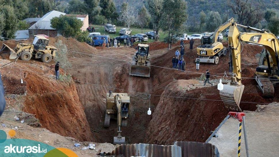 Kronologi Rayan Bocah Maroko yang Terjebak di Sumur Selama 5 Hari - Akurasi.id