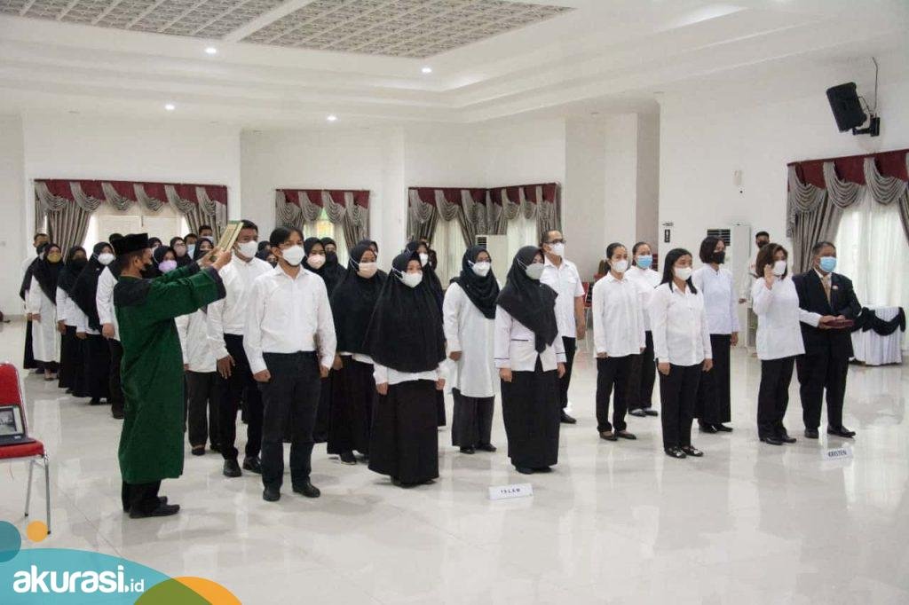 Pelantikan PPPK Non Guru Bontang - Akurasi.id