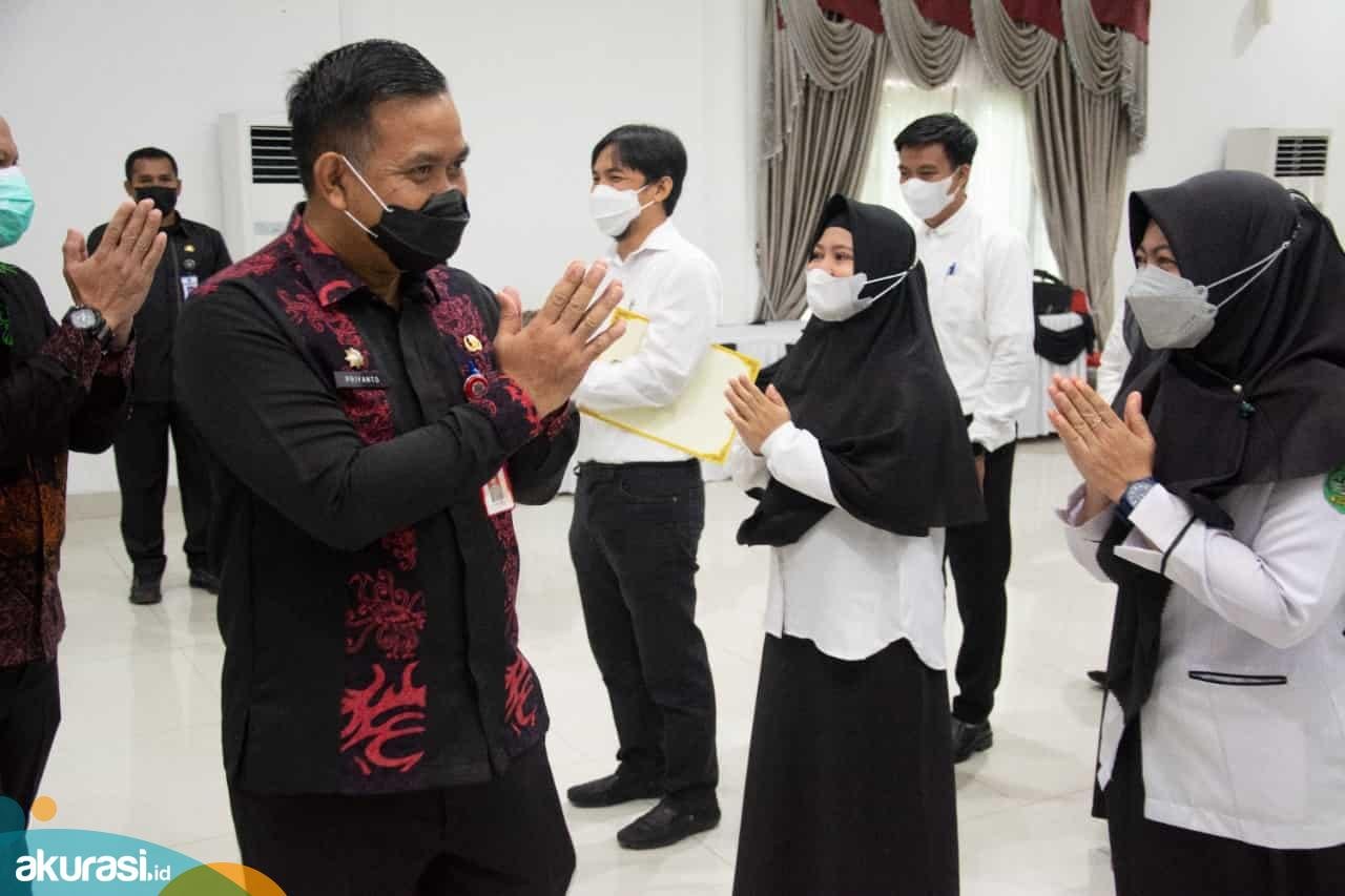 Pemkot Bontang Lantik PPPK Non Guru, BKPSDM Bontang, Sudi Priyanto - Akurasi.id