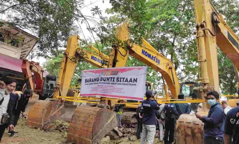 Tambang ilegal di Tahura Bukit Suharto, Kukar, digrebek - Akurasi.id