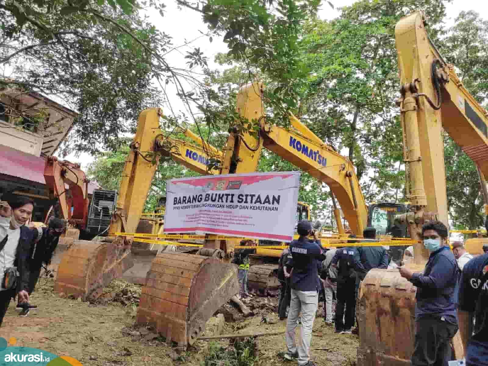 Tambang ilegal di Tahura Bukit Suharto, Kukar, digrebek - Akurasi.id
