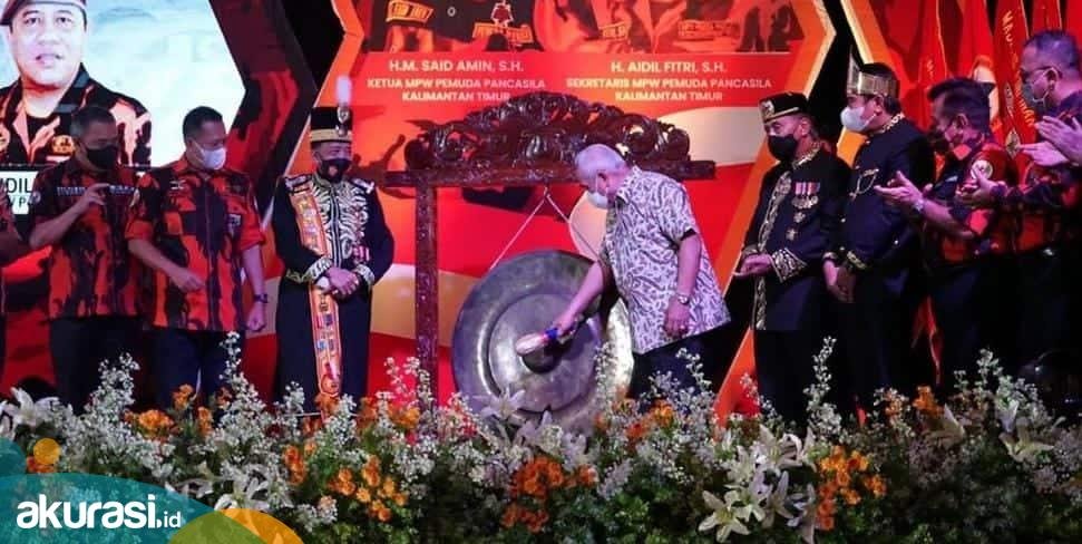 Pembukaan Muswil Pemuda Pancasila Kaltim yang dilaksanakan di Hotel Bumi Senyiur di Samarinda. (Istimewa)