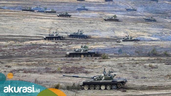 Inggris Sebut Rusia Mulai Invasi ke Ukraina, Tank dan Pasukan Bergerak
