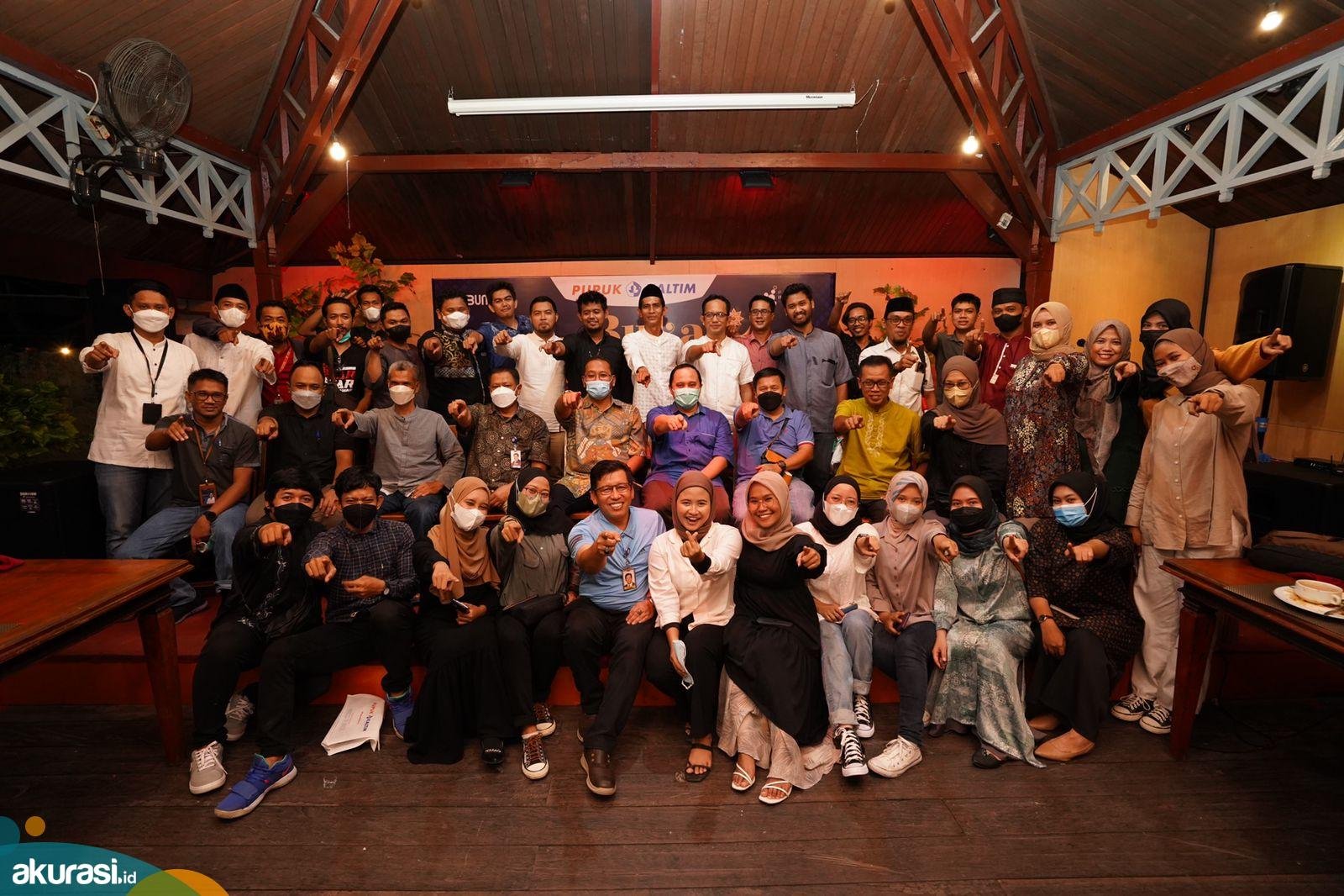 Gelar Buka Bersama, Pupuk Kaltim Pererat Silaturahmi dengan Insan Pers Bontang